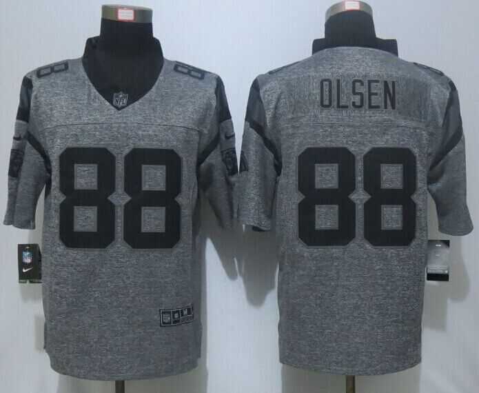 Nike Limited Carolina Panthers #88 Olsen Men's Stitched Gridiron Gray Jerseyss,We sell and wholesale Nike Limited Carolina Panthers #88 Olsen Men's Stitched Gridiron Gray Jerseyss on line form chian!